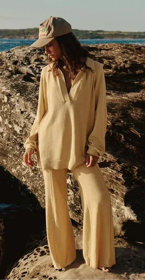 NWT Free people Drea Sweater Set. Size Medium thumbnail 1