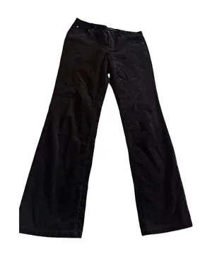 Women’s Chaps Brown Stretch Corduroy Pants Size 8 thumbnail 1