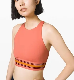 Lululemon x Roksanda My Element Bra in Rustic Coral Garnet Fools Gold Size‎ 2 thumbnail 1