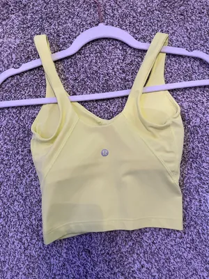 Lululemon Neon Yellow Align Tank thumbnail 2