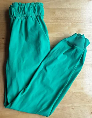 Lululemon Green High-Rise Jogger Pants Athletic Travel Lounge Size 0 thumbnail 1