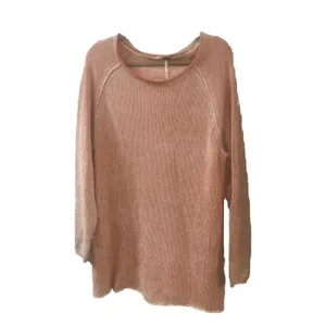 Free People Lenox Rib Knit Tunic Sweater/ Dress in Carrot Cake Size SP Oversized thumbnail 2
