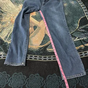 Lauren Ralph Lauren Straight Jeans 10 Stretch Mid‑Rise Ankle Streetwear Denim thumbnail 11