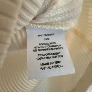 Derek Lam10 Crosby Willa white poplin puff sleeve top M thumbnail 7