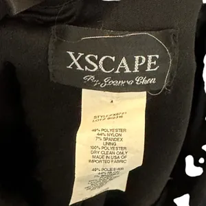 XScape by‎ Joanna Chen Black Formal Top thumbnail 6