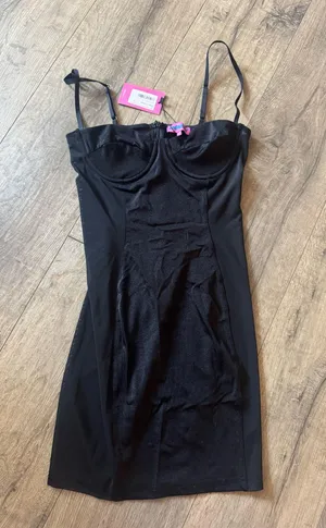 Black Mini Edikted Dress  thumbnail 1