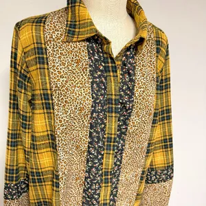 Gimmicks Plaid Pieced Shirt thumbnail 4