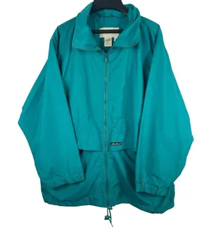 Eddie Bauer Teal 90s Vented Long Sleeve Windbreaker L thumbnail 1