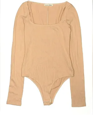 Reformation tan Bodysuit Size‎ S thumbnail 1