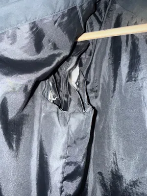 American Eagle Outfitters Black Long Puffer Coat with Hood thumbnail 6