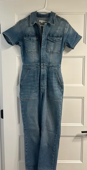 Good American Denim Jumpsuit thumbnail 4