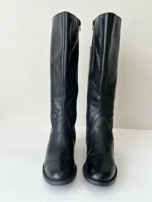 Born Gibb tall leather riding boots black 7 thumbnail 8