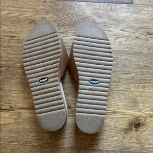 Dr. Scholl's Island Icon Shoes Tan Sandal Slip On Buckle Slide US Size 9 thumbnail 2