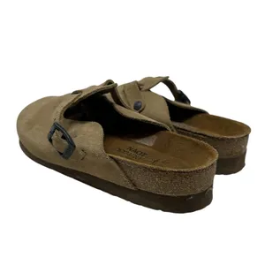Naot Spring Clog‎ Taupe Suede Backless Tan Beige Size 41 US 10 10.5 thumbnail 12