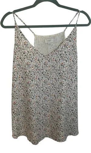 LOFT FLORAL FLOWY TANK thumbnail 1