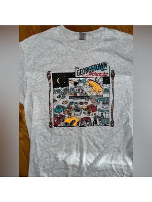 Gildan Georgetown Drive-In Indiana Unisex Tshirt thumbnail 5
