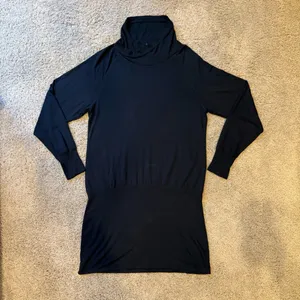 Athleta Black Long Sleeve Dress/Tunic thumbnail 3