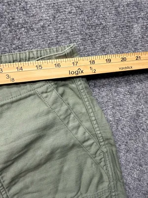 J.Crew women's Large  Olive green Drawstring Utility Pants thumbnail 4