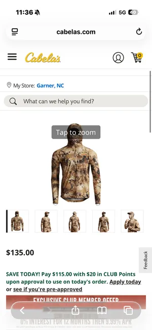 Sitka pullover Brown Size M thumbnail 2