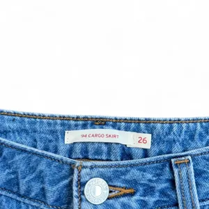 Levi's Women's '94 Cargo blue Mini Skirt thumbnail 4