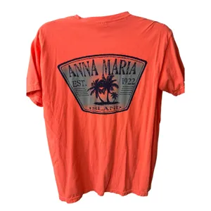 Comfort Colors‎ Coral Anna Maria Island Size Medium T-shirt thumbnail 3