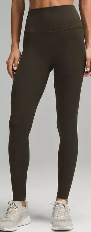 Lululemon NEW Align Super-High-Rise Pant 28" Size 8 Dark Olive SOLD OUT thumbnail 1