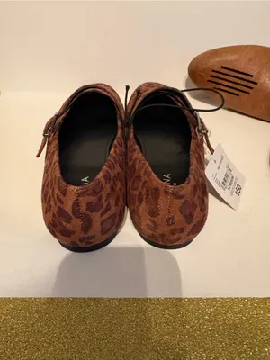 Arizona Jeans Brown Cheetah Mary Jane Flats thumbnail 6