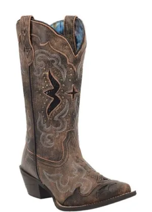 Laredo Women's Lucretia Leather Cowboy Boots thumbnail 1