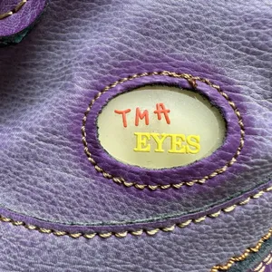 TMA Eyes Leather Lined Ankle Boots Womens EU 38 US 7.5 Purple Zip & Lace Up Snow thumbnail 9