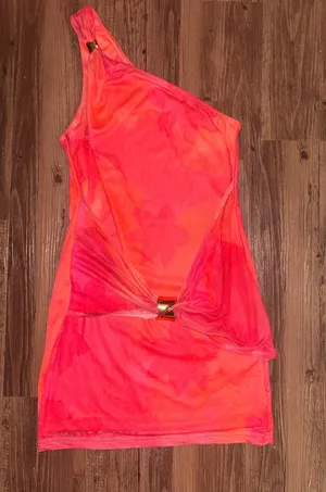 SheIn One shoulder mini dress thumbnail 1