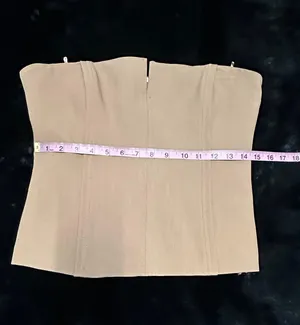 ZARA Beige/Tan  Bustier thumbnail 4