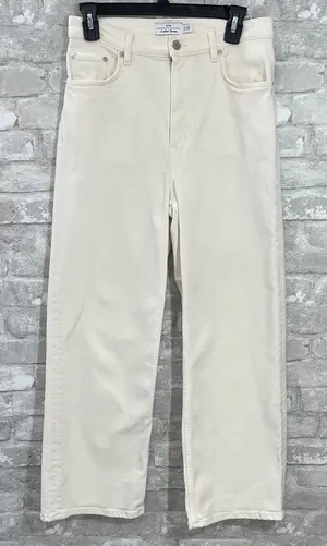 & Other Stories Straight Leg Jeans in Off-White thumbnail 1