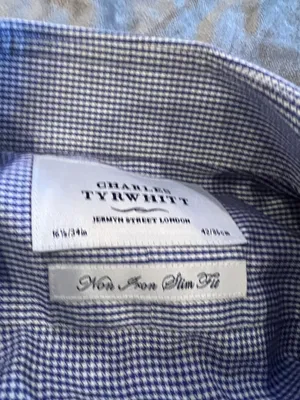 Shirt Blue Size L thumbnail 3