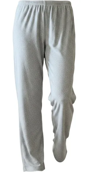 Alfred Dunner Womens Velour Loungewear Athleisure Wide Leg Pants Large Gray thumbnail 1