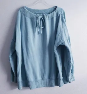Aerie Draw String Long Sleeve Sweater thumbnail 1