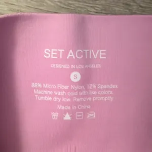 Set Active Ribbed Sculptflex Leggings Size Small thumbnail 4