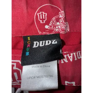 Indiana Hoosiers I.U. IN university scrub dudz pants nurse doctor hospital small thumbnail 3
