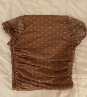 ZARA Polka Dot Top thumbnail 2