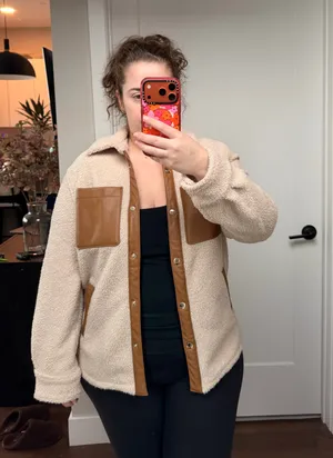 Abercrombie and Fitch fleece jacket thumbnail 1
