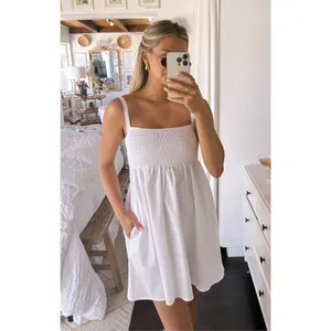 ✨Show Me Your Mumu Mallory Poplin White Mini Sz XL Dress✨ thumbnail 6