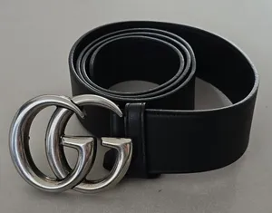Gucci Black leather GG Belt With Dust Bag 90:36 thumbnail 1