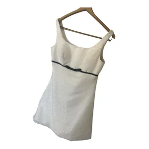Amelia Couture White Sparkling Knee Length Formal‎ Gown Cocktail Dress Size 12 thumbnail 7