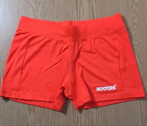 Hooters #8 New Womens Girl Rare Uniform Shorts With A Small Flaw Size Medium thumbnail 1