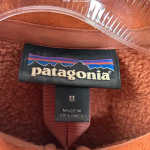 Patagonia Better Sweater 1/4 Zip Pullover Burnt Orange Heather Womens Medium‎ thumbnail 4