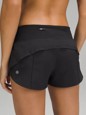 Lululemon Speed Up Low-Rise Lined Short 2.5", Black, Size 12, NWT thumbnail 2