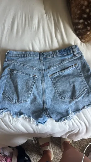 Abercrombie Shorts Curve Love High-Rise Mom thumbnail 2