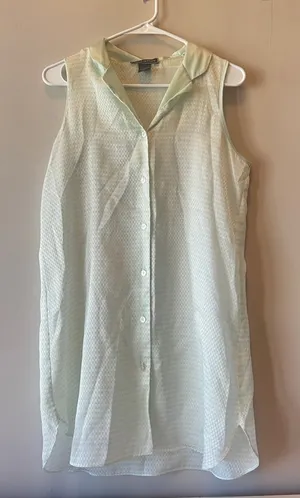 Halston Heritage FINAL PRICE Halston Green Dress thumbnail 1