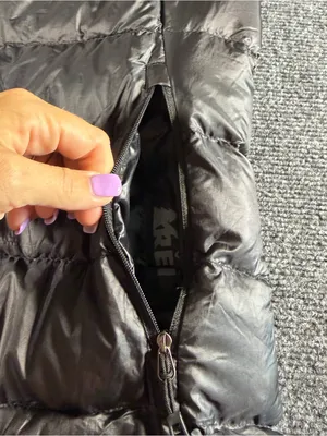 REI Co-op Down Vest Women's XS Black Pertex Quantum Packable Puffer thumbnail 5