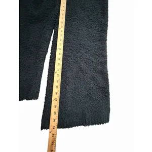 SKIMS Teddy Cozy Knit Lounge Pants in Black Size L/XL Inseam‎ 31" #HR-1 thumbnail 6