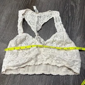 Free People Light Pink Galloon Lace Racerback Bralette thumbnail 8